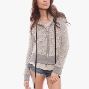 CALVIN RUCKER grey hoodie